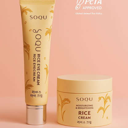 Rice Eye Cream + Cream Duo Set